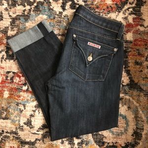 Hudson cropped jeans